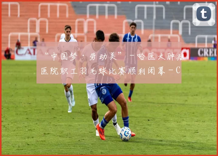 “中国梦·劳动美” - 哈医大肿瘤医院职工羽毛球比赛顺利闭幕 - Copy (5)