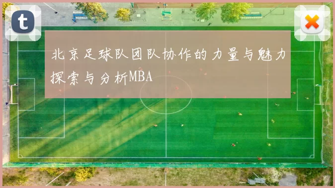 北京足球队团队协作的力量与魅力探索与分析MBA